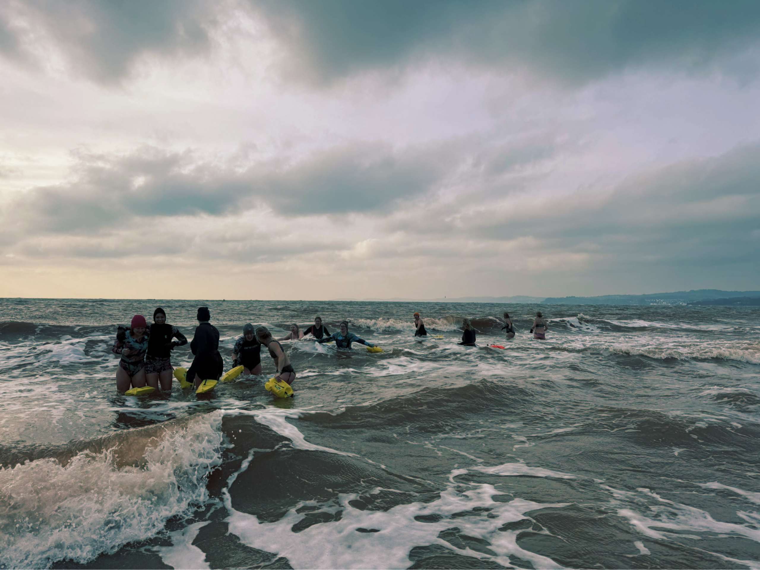 sea swim devon dipping community